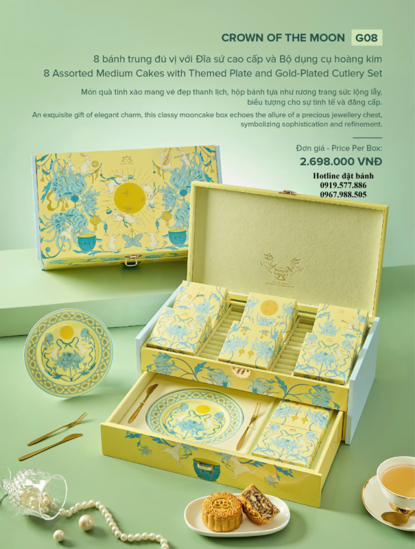 Bánh trung thu khách sạn Hà Nội